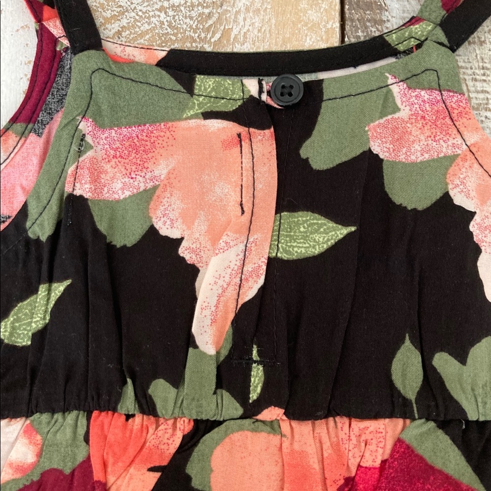 SOLD NWT Old Navy Floral High Neck Tank Top - Picture 3 of 4
